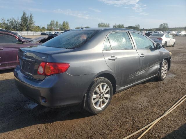 2T1BU4EE4AC306280 - 2010 TOYOTA COROLLA BASE Szary zdjęcie 3