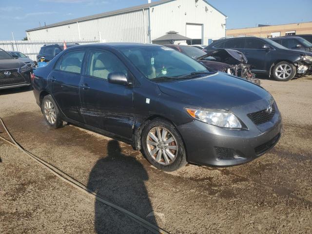 2T1BU4EE4AC306280 - 2010 TOYOTA COROLLA BASE Szary zdjęcie 4