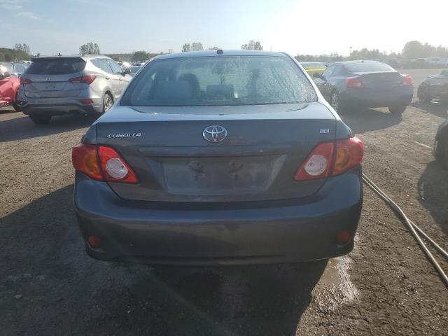 2T1BU4EE4AC306280 - 2010 TOYOTA COROLLA BASE Szary zdjęcie 6