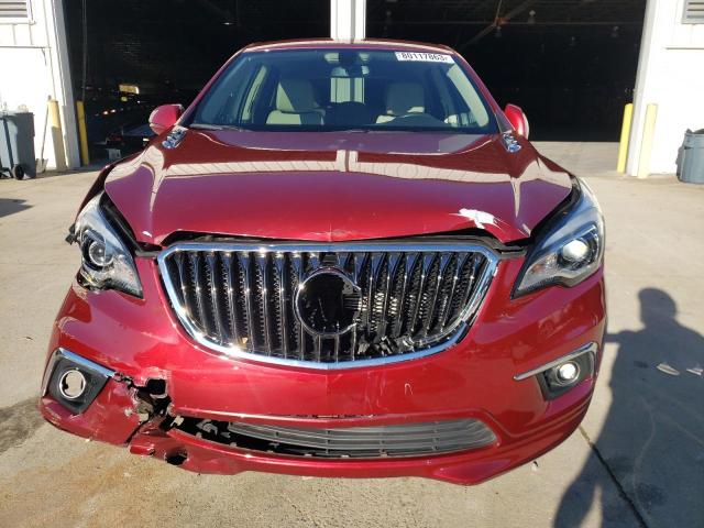 LRBFXBSA2JD053301 - 2018 BUICK ENVISION PREFERRED RED photo 5