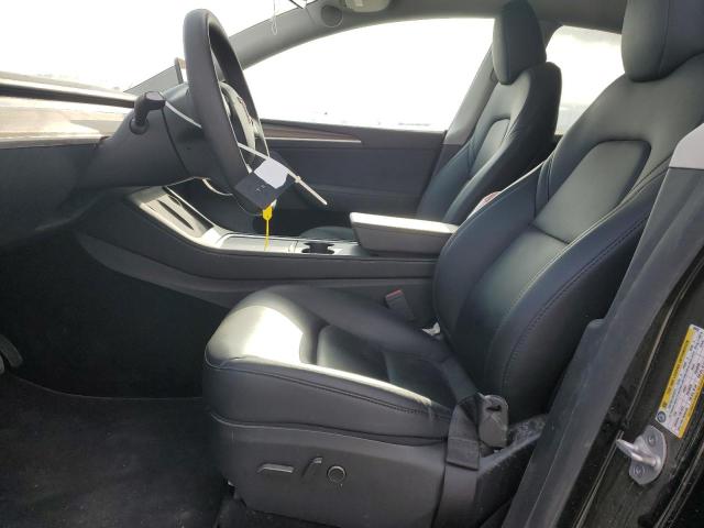 7SAYGDED3RF049437 - 2024 TESLA MODEL Y BLACK photo 7
