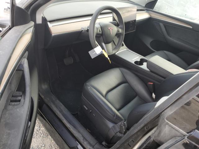 7SAYGDED3RF049437 - 2024 TESLA MODEL Y BLACK photo 8