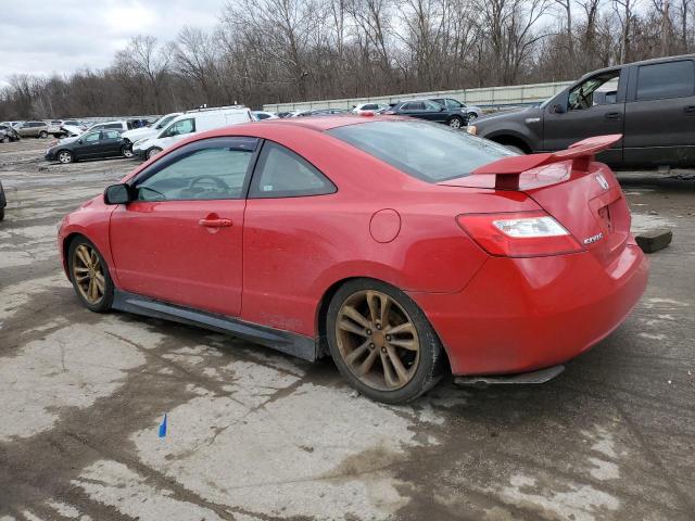 2HGFG21598H706923 - 2008 HONDA CIVIC SI RED photo 2