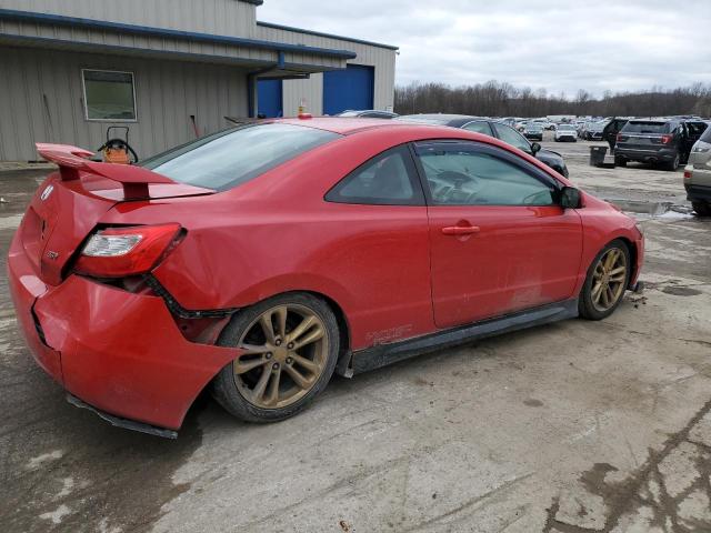 2HGFG21598H706923 - 2008 HONDA CIVIC SI RED photo 3