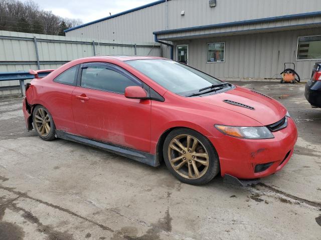 2HGFG21598H706923 - 2008 HONDA CIVIC SI RED photo 4