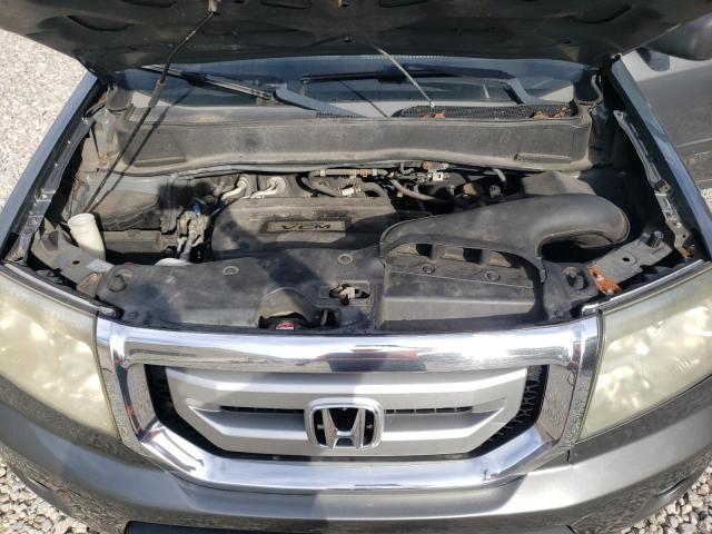 5FNYF48439B026087 - 2009 HONDA PILOT EX CHARCOAL photo 12