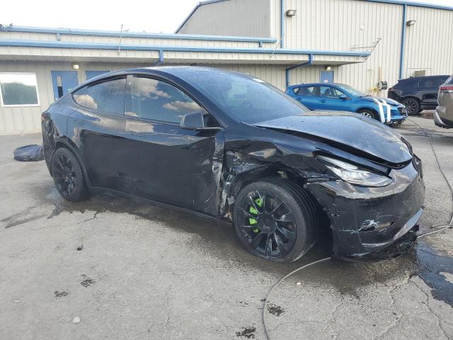 7SAYGDEE8NA006695 - 2022 TESLA MODEL Y BLACK photo 4