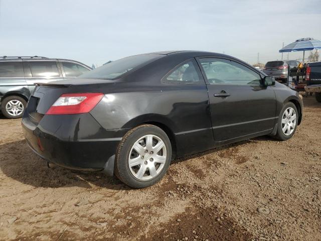 2HGFG12688H546504 - 2008 HONDA CIVIC LX BLACK photo 3