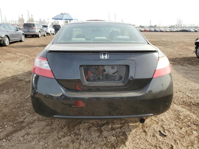 2HGFG12688H546504 - 2008 HONDA CIVIC LX BLACK photo 6