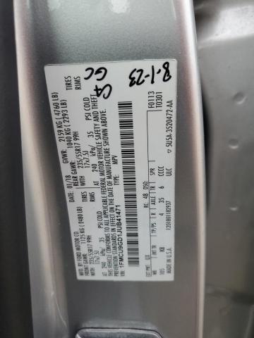 1FMCU9GD1JUB41471 - 2018 FORD ESCAPE SE Gümüş foto 14