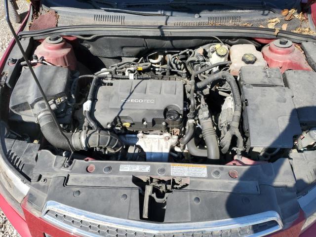1G1PG5S96B7260151 - 2011 CHEVROLET CRUZE LT Қызыл фото 11