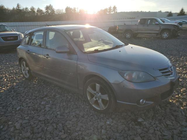 JM1BK143261476198 - 2006 MAZDA 3 HATCHBACK SILVER photo 4