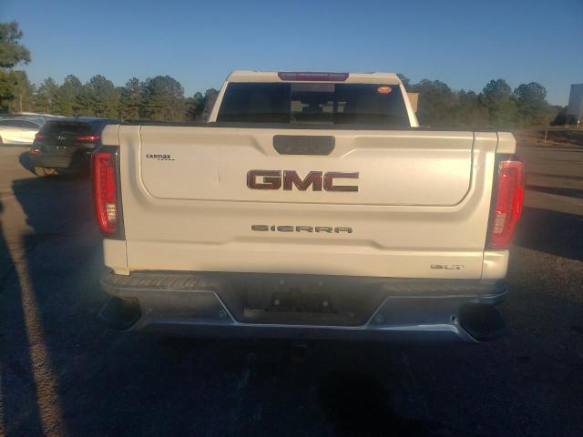 1GTU9DED1KZ170554 - 2019 GMC SIERRA K1500 SLT WHITE photo 6