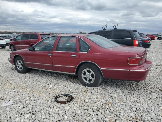 1G1BL52P9TR130777 - 1996 CHEVROLET CAPRICE / CLASSIC SS BURGUNDY photo 2