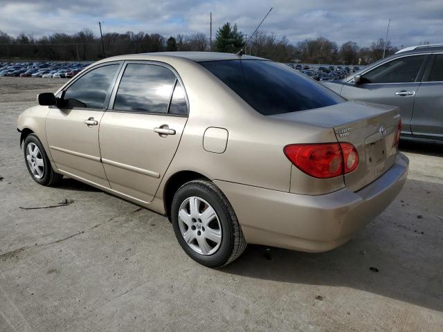 1NXBR32E08Z018619 - 2008 TOYOTA COROLLA CE BEIGE photo 2