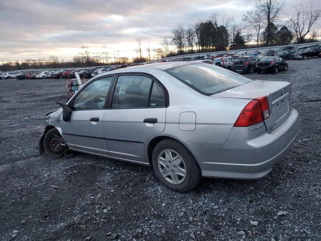 2HGES16385H617044 - 2005 HONDA CIVIC DX VP Silber Foto 2