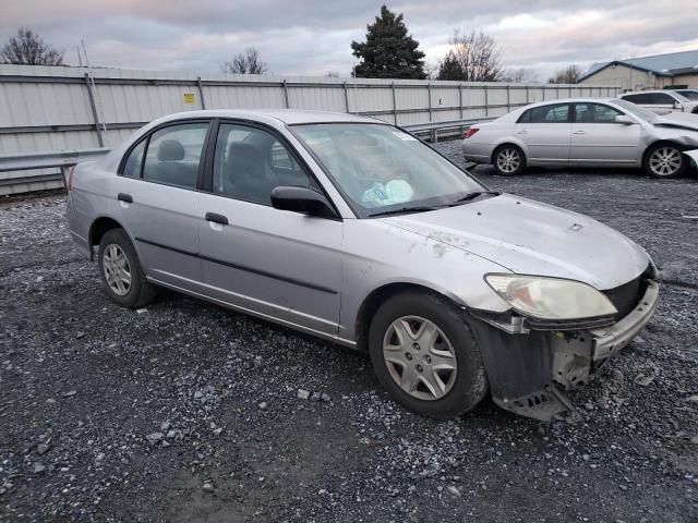 2HGES16385H617044 - 2005 HONDA CIVIC DX VP SILVER photo 4