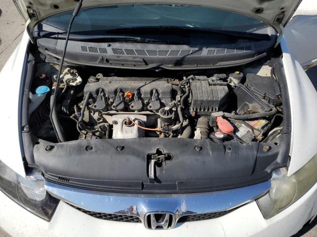 2HGFA1F64AH556156 - 2010 HONDA CIVIC LX-S WHITE photo 11