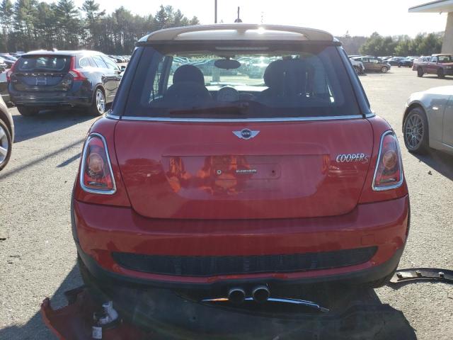 WMWMF7C57ATZ74443 - 2010 MINI COOPER S RED photo 6