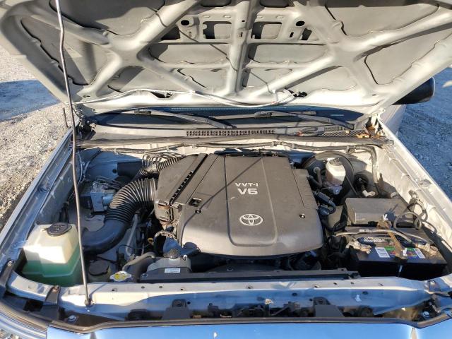 5TETU62N05Z004506 - 2005 TOYOTA TACOMA PRERUNNER ACCESS CAB SILVER photo 11