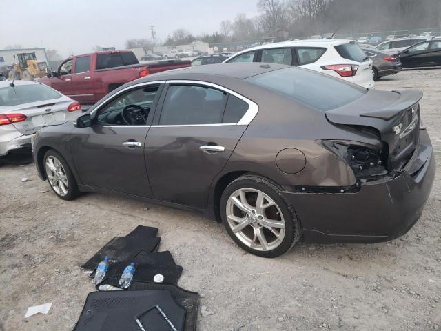 1N4AA5AP9CC824971 - 2012 NISSAN MAXIMA S BROWN photo 2