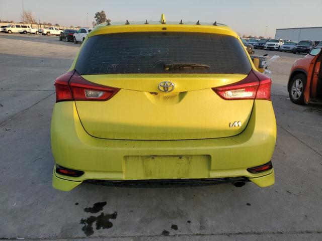 JTNKARJE7HJ526096 - 2017 TOYOTA COROLLA IM YELLOW photo 6