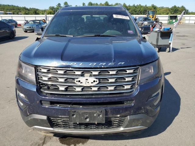 1FM5K8D87GGB90682 - 2016 FORD EXPLORER XLT BLUE photo 5