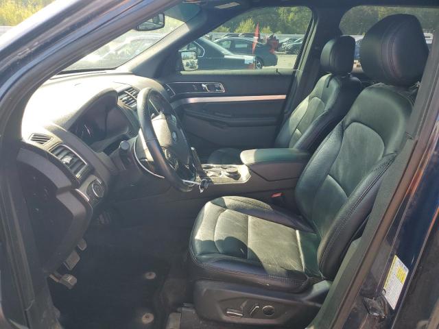1FM5K8D87GGB90682 - 2016 FORD EXPLORER XLT BLUE photo 7