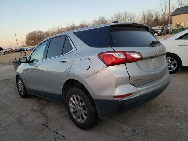 3GNAXJEVXJL377988 - 2018 CHEVROLET EQUINOX LT SILVER photo 2