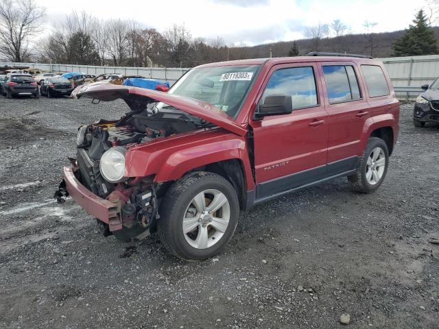 1C4NJRFB1ED832169 - 2014 JEEP PATRIOT LATITUDE RED photo 1