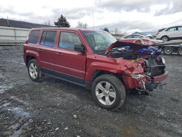 1C4NJRFB1ED832169 - 2014 JEEP PATRIOT LATITUDE RED photo 4