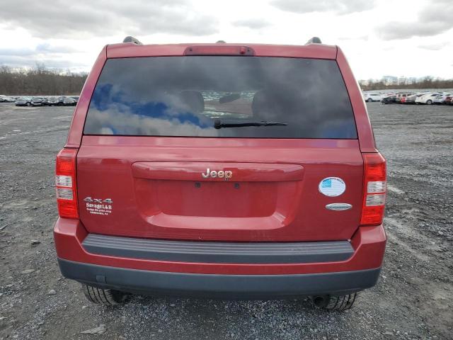 1C4NJRFB1ED832169 - 2014 JEEP PATRIOT LATITUDE RED photo 6