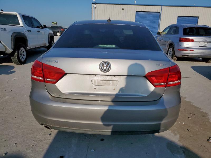 1VWBS7A38EC081367 - 2014 VOLKSWAGEN PASSAT SE ვერცხლისფერი ფოტო 6