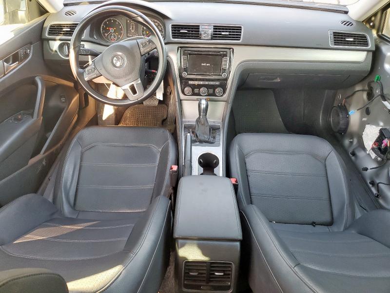 1VWBS7A38EC081367 - 2014 VOLKSWAGEN PASSAT SE ვერცხლისფერი ფოტო 8