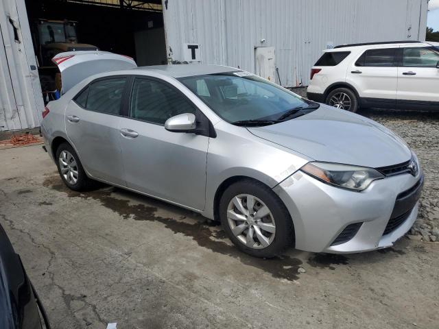 2T1BURHE2FC440513 - 2015 TOYOTA COROLLA L SILVER photo 4
