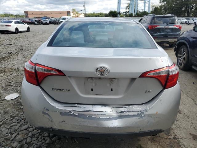 2T1BURHE2FC440513 - 2015 TOYOTA COROLLA L SILVER photo 6