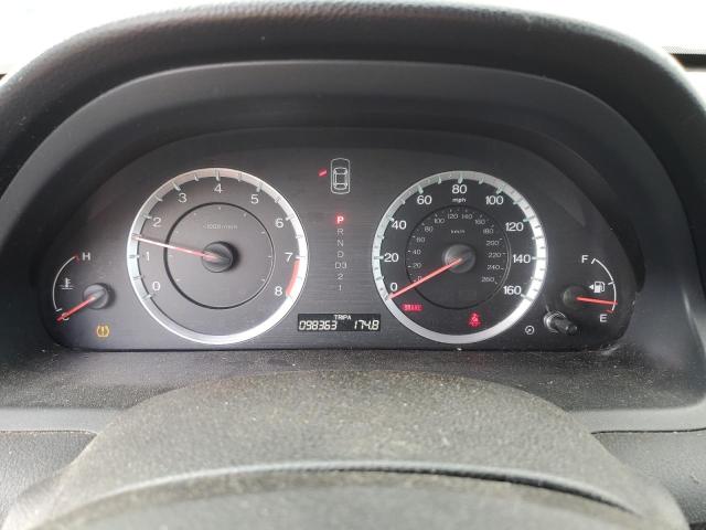 1HGCS1B72CA015462 - 2012 HONDA ACCORD EX RED photo 9