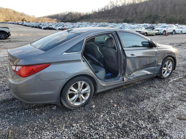 5NPEC4AC0DH597317 - 2013 HYUNDAI SONATA SE GRAY photo 3