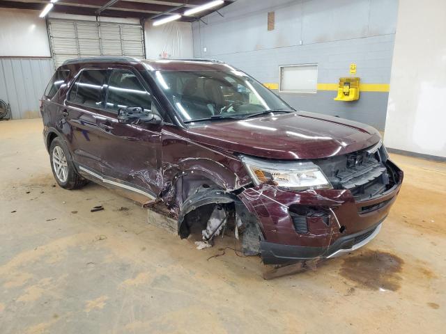 1FM5K8D87JGA61431 - 2018 FORD EXPLORER XLT BURGUNDY photo 4