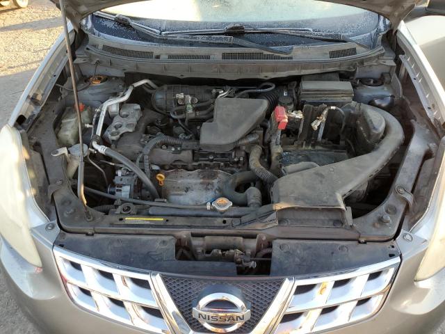 JN8AS5MVXBW281052 - 2011 NISSAN ROGUE S GRAY photo 12