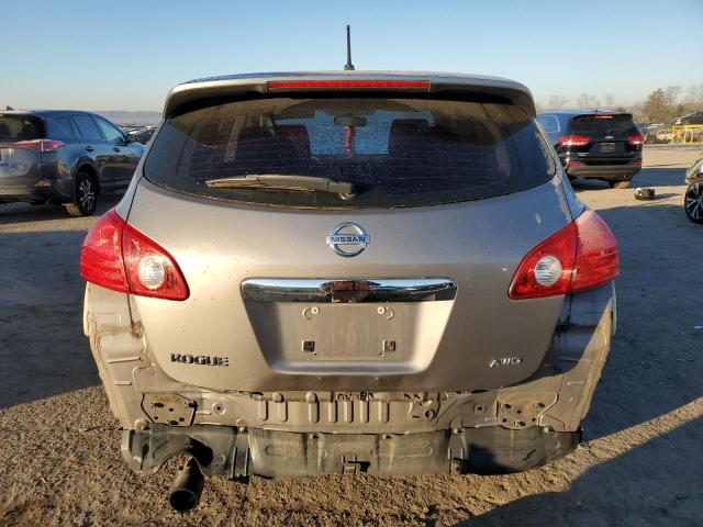 JN8AS5MVXBW281052 - 2011 NISSAN ROGUE S GRAY photo 6