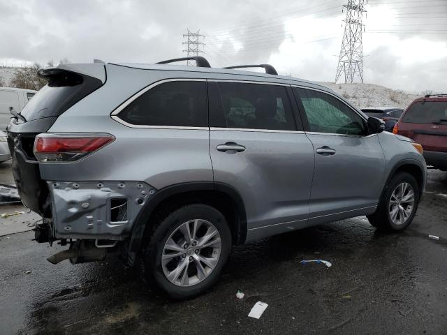5TDJKRFH0FS213200 - 2015 TOYOTA HIGHLANDER XLE SILVER photo 3