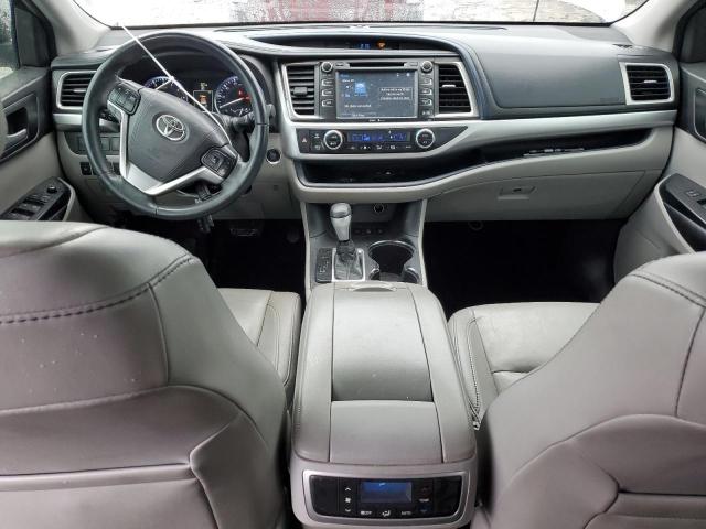 5TDJKRFH0FS213200 - 2015 TOYOTA HIGHLANDER XLE SILVER photo 8