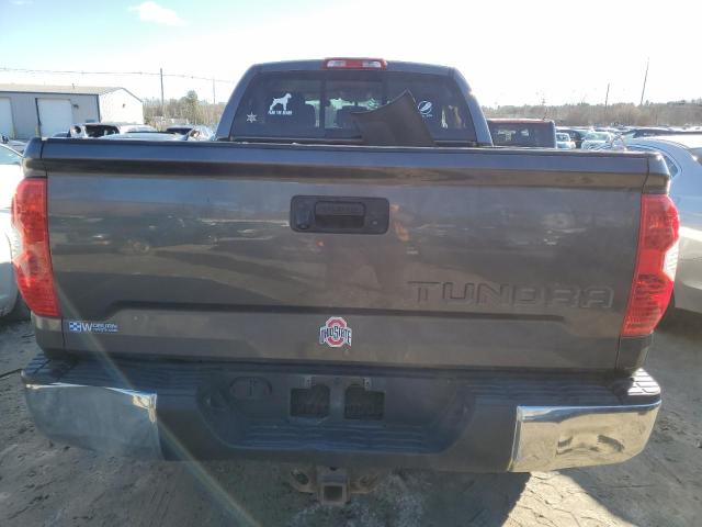 5TFUY5F16FX428372 - 2015 TOYOTA TUNDRA DOUBLE CAB SR/SR5 GRAY photo 6