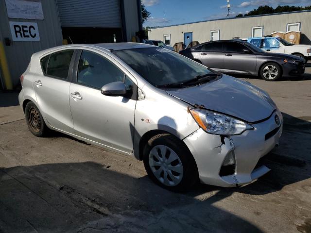 JTDKDTB36D1031923 - 2013 TOYOTA PRIUS C SILVER photo 4