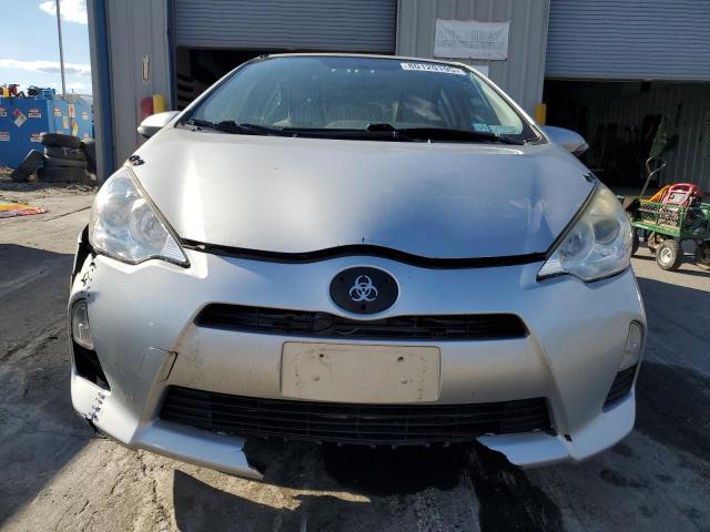 JTDKDTB36D1031923 - 2013 TOYOTA PRIUS C SILVER photo 5