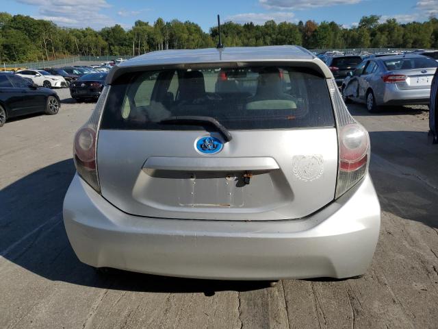 JTDKDTB36D1031923 - 2013 TOYOTA PRIUS C SILVER photo 6