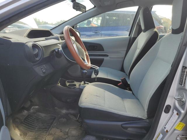 JTDKDTB36D1031923 - 2013 TOYOTA PRIUS C SILVER photo 7