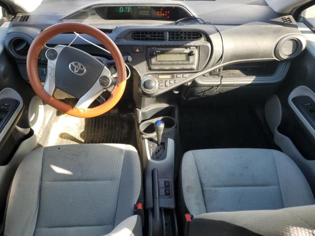 JTDKDTB36D1031923 - 2013 TOYOTA PRIUS C SILVER photo 8