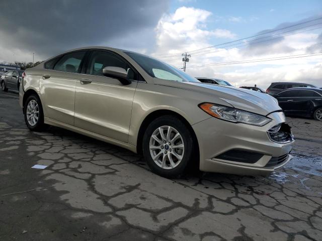 3FA6P0G74JR221309 - 2018 FORD FUSION S TAN photo 4